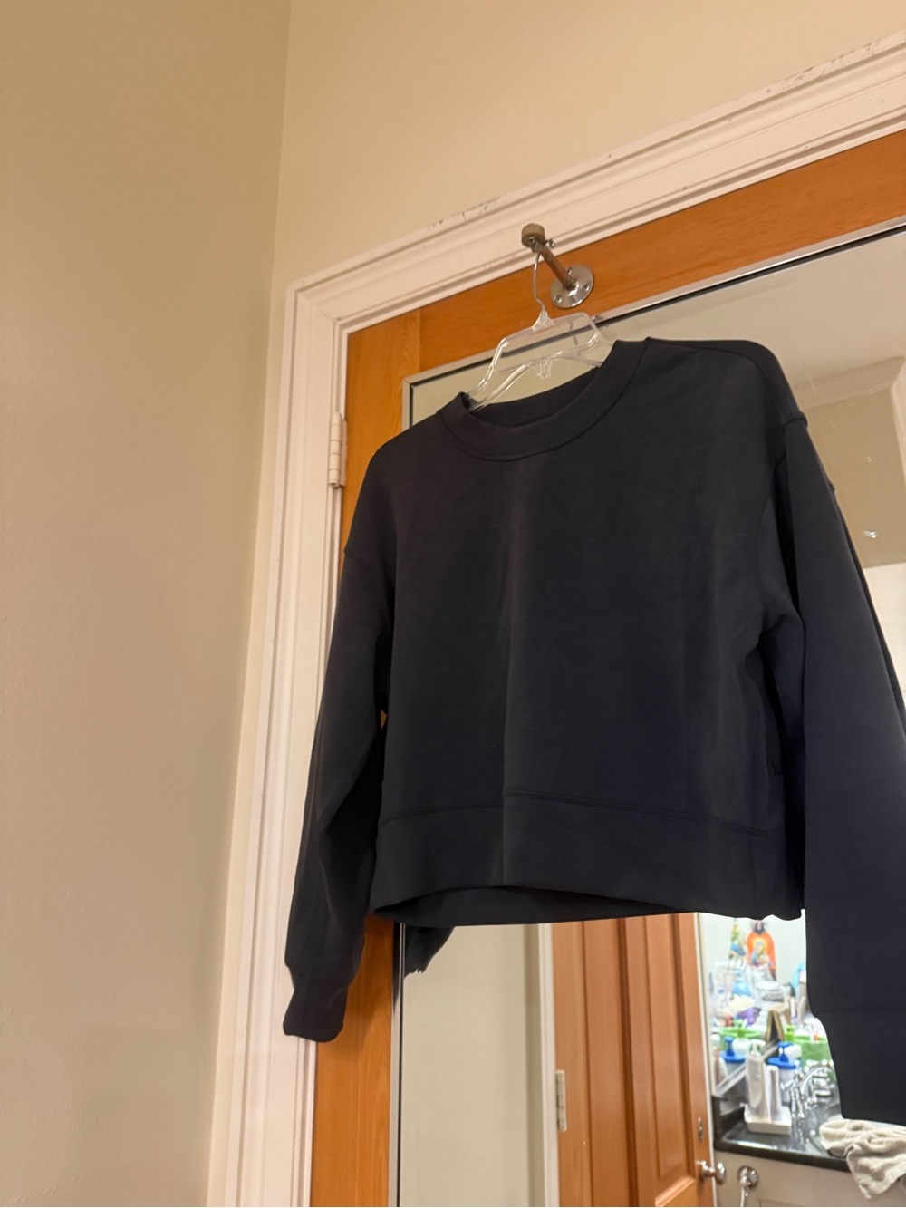 Lululemon Softstreme Perfectly oversized cropped crew View 2
